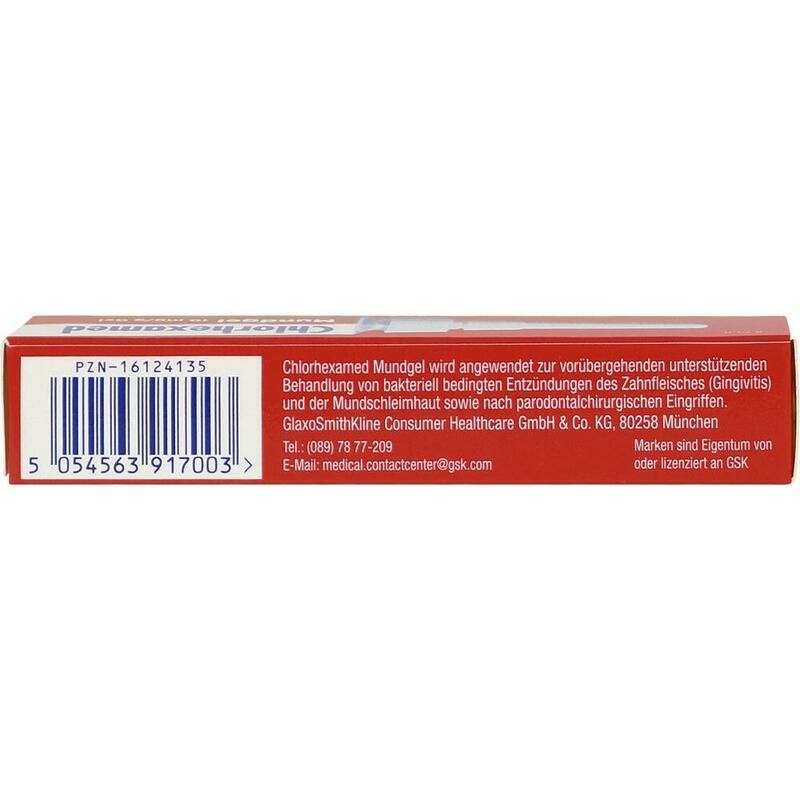 CHLORHEXAMED Mundgel 10 mg/g Gel