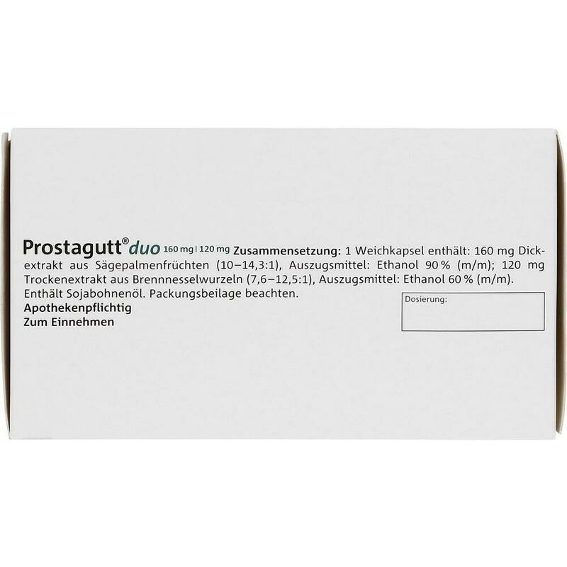 PROSTAGUTT duo 160 mg/120 mg Weichkapseln