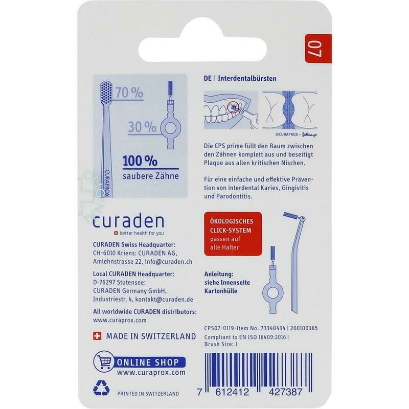 CURAPROX CPS 07 prime Interdentalbürsten Refill