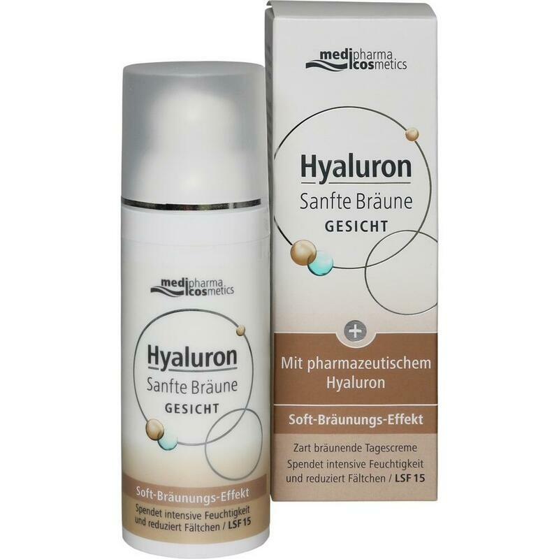 HYALURON SANFTE Bräune Gesichtspflege Creme