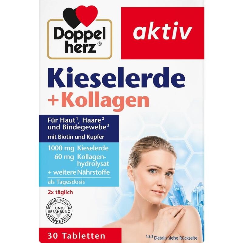 DOPPELHERZ Kieselerde+Kollagen Tabletten