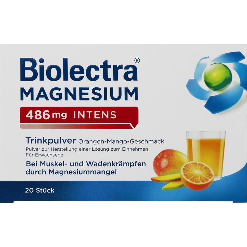 BIOLECTRA Magnesium 486 mg intens Trinkp.Ora.-Mang