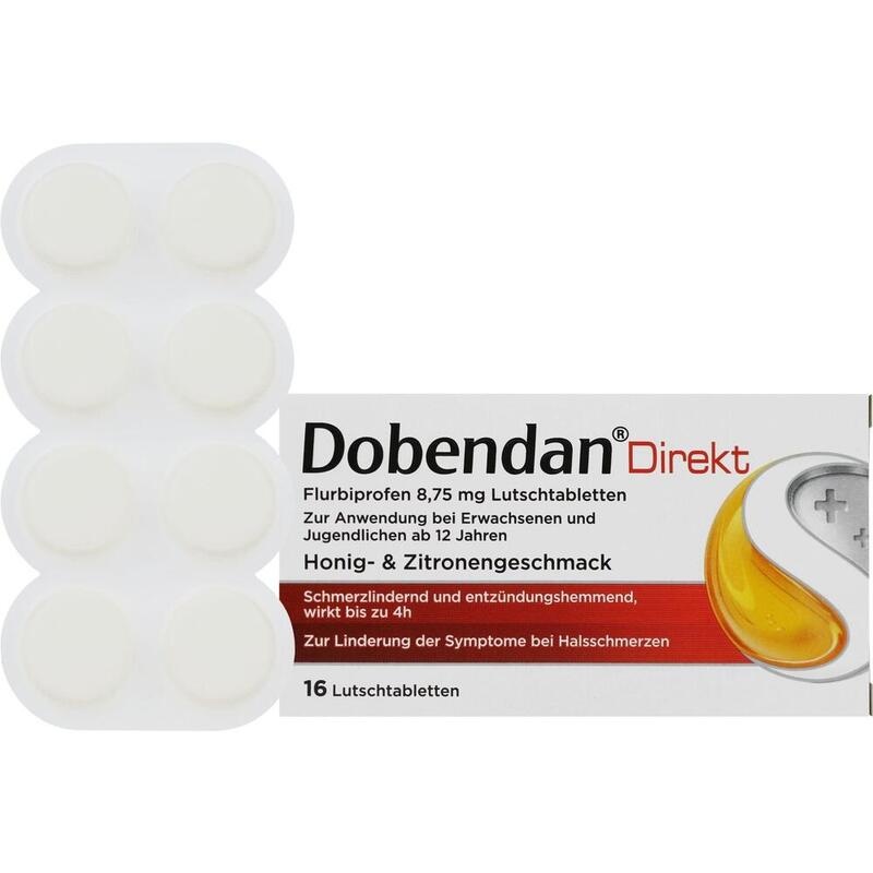 DOBENDAN Direkt Flurbiprofen 8,75 mg Lutschtabl.