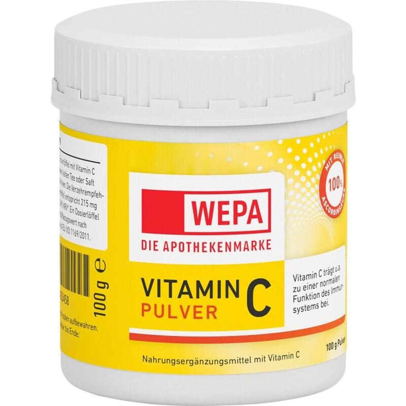 WEPA Vitamin C Pulver Dose