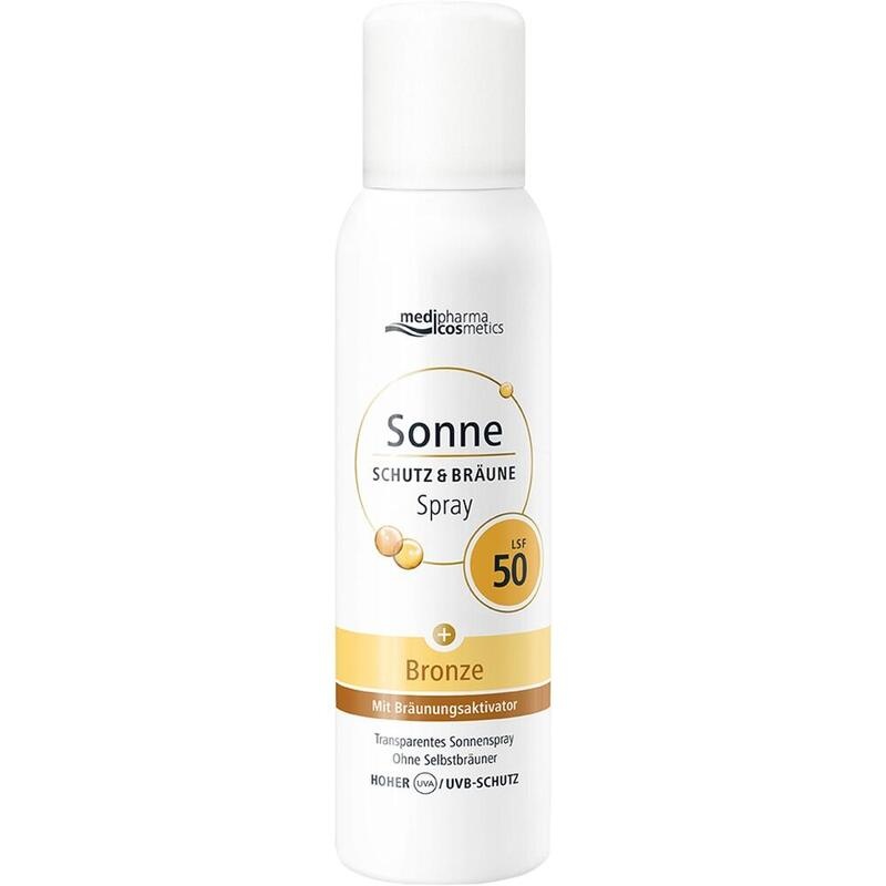 SONNE Schutz & Bräune Spray bronze LSF 50