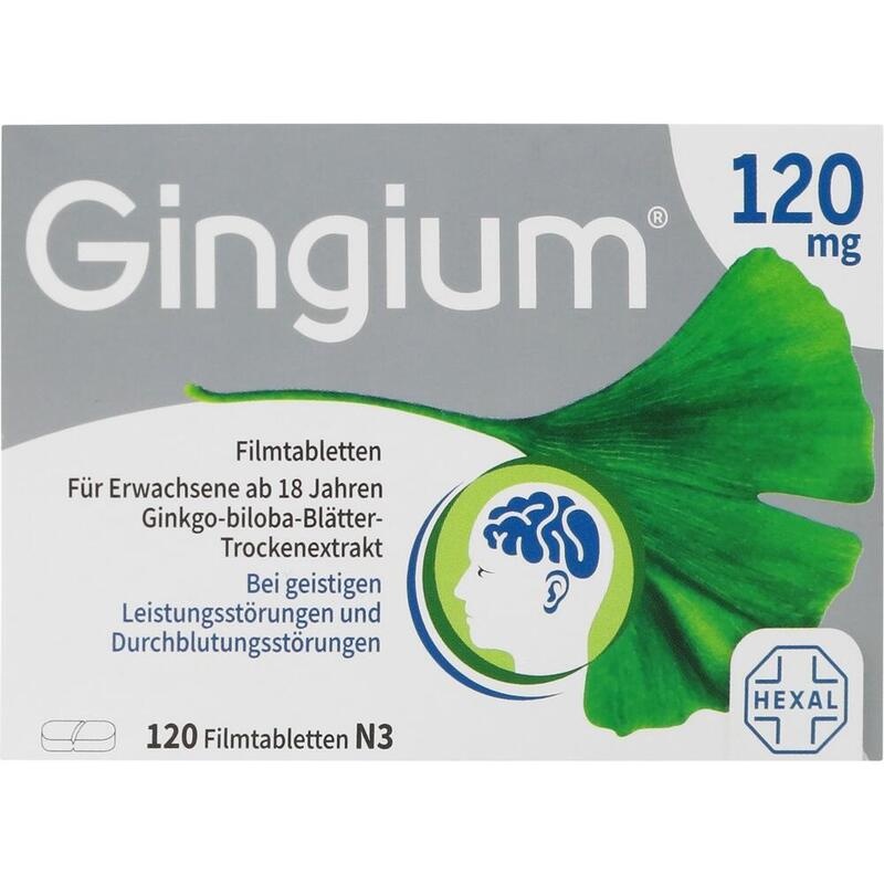 GINGIUM 120 mg Filmtabletten