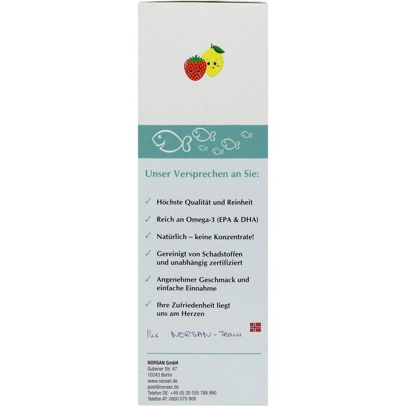 NORSAN Omega-3 FISK Jelly f.Kinder Drag.Vorratspa.