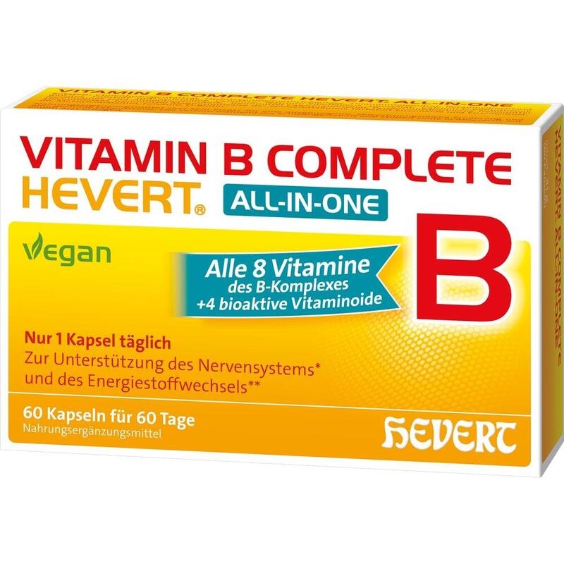 VITAMIN B COMPLETE Hevert all-in-one Kapseln