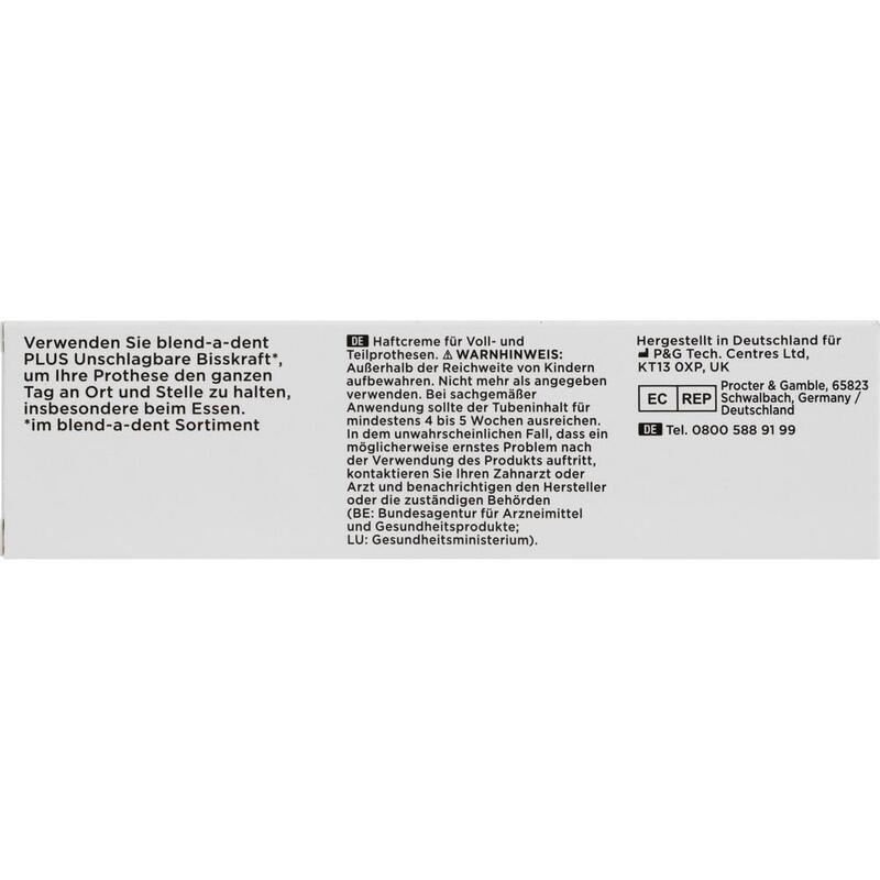 BLEND A DENT Plus Haftcreme unschlagbare Bisskraft